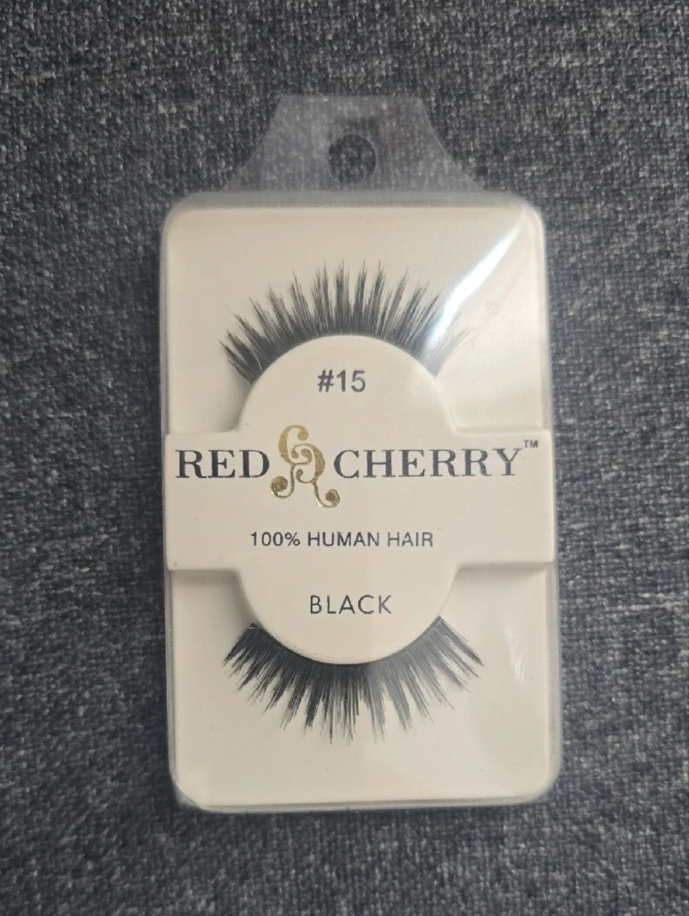 Red Cherry False Eyelashes Black - #412 & #15